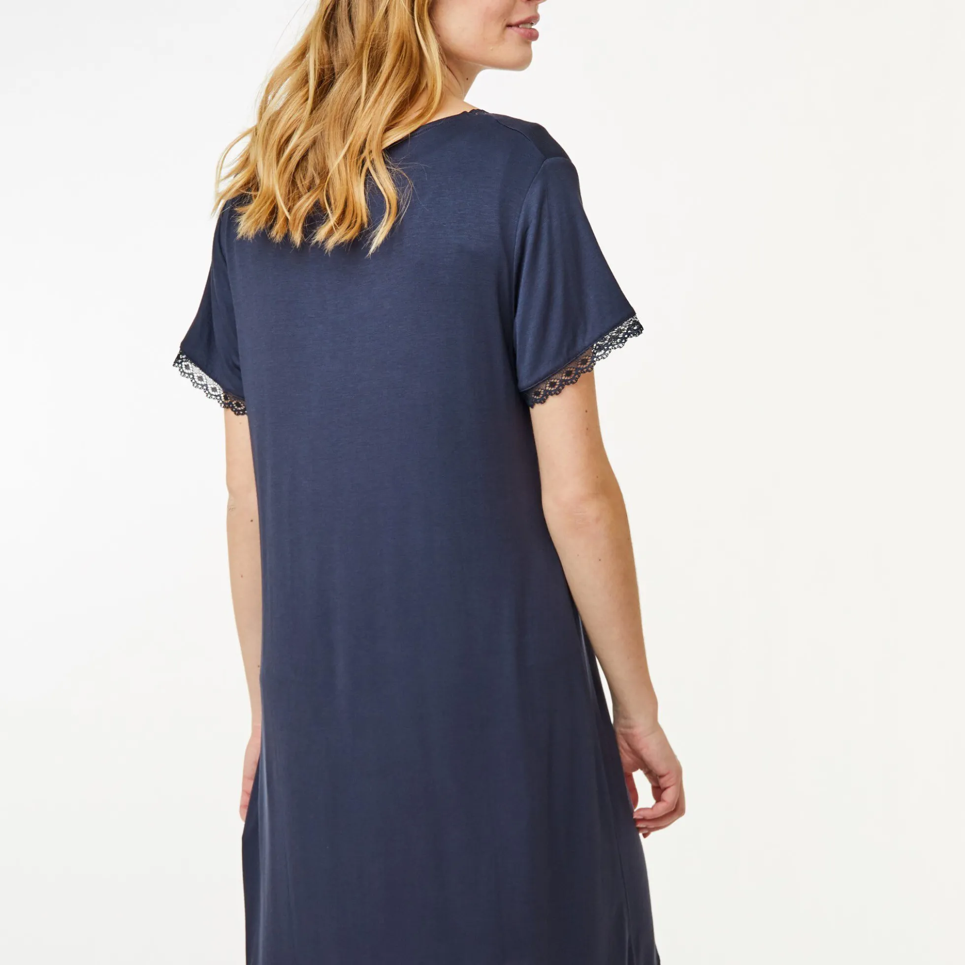 Jacqueline Shortsleeved Dress, parisian night