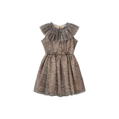 JaimeKB Dress, aop leo light sand