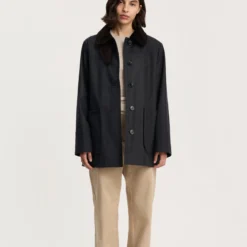 Jamie Jacket Ripstop Oilskin, antracite