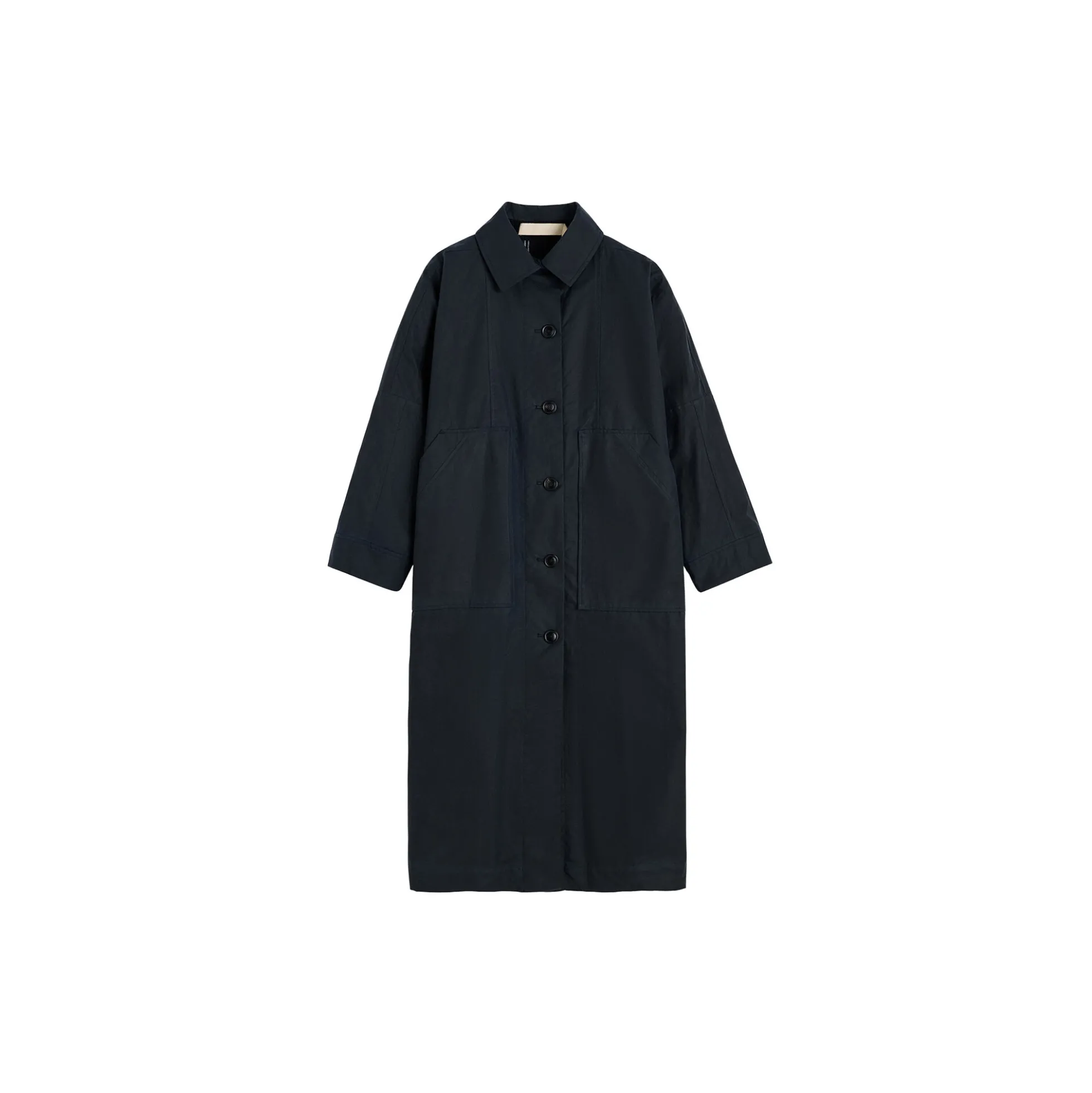 Jay Coat Oilskin, navy