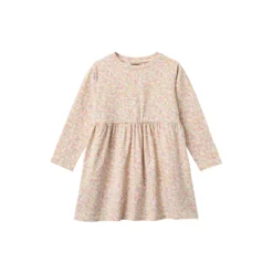 Jersey Dress L/S Sessa, blush flower meadow