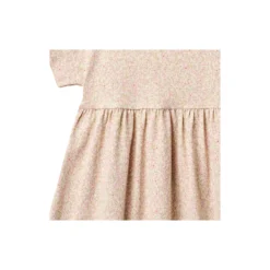 Jersey Dress S/S Emilie, coral flowers