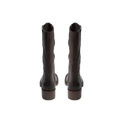 JOLENESW LEATHER BOOT, dark brown