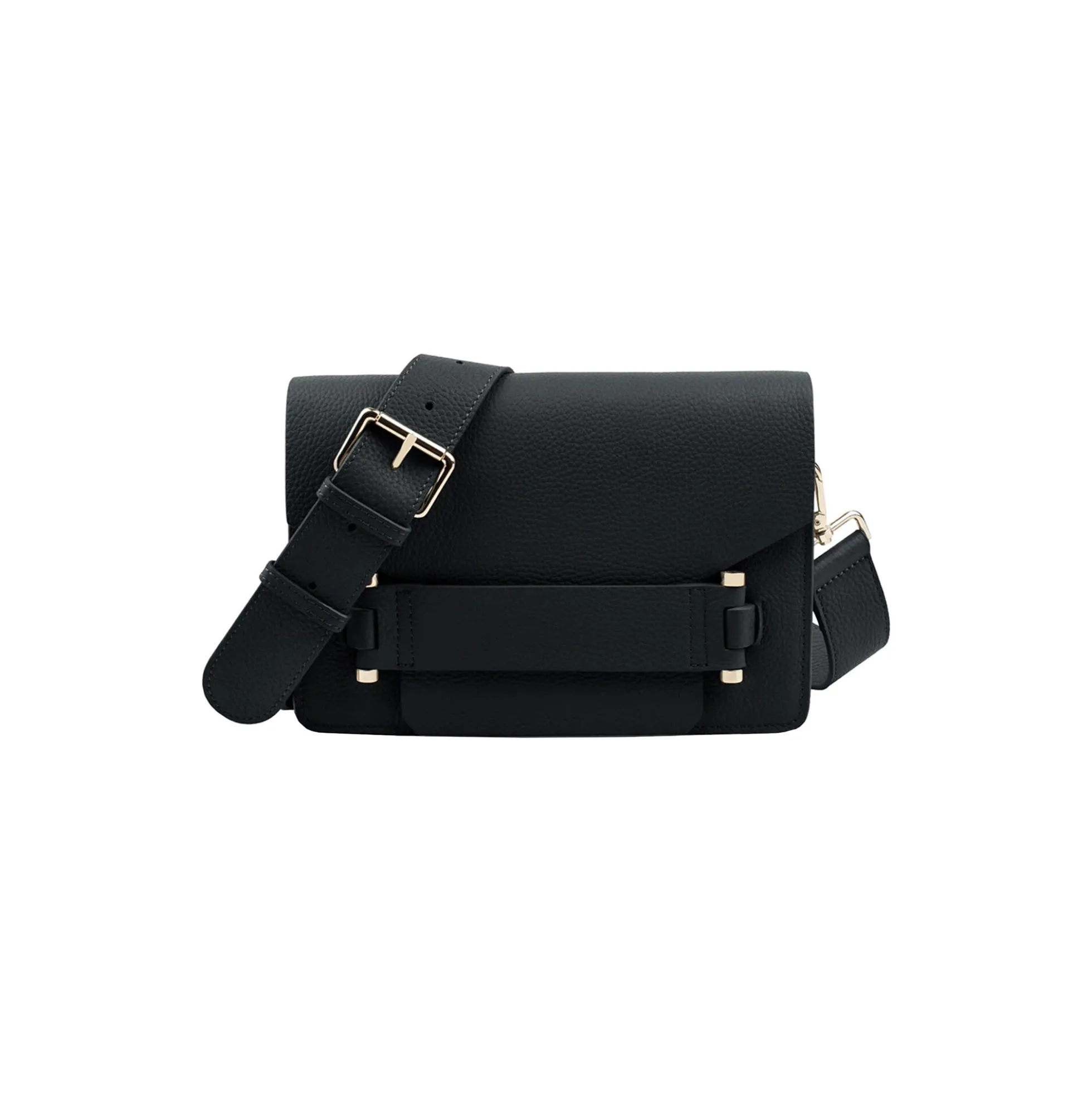 Jolie Grande Crossbody Bag, black/gold