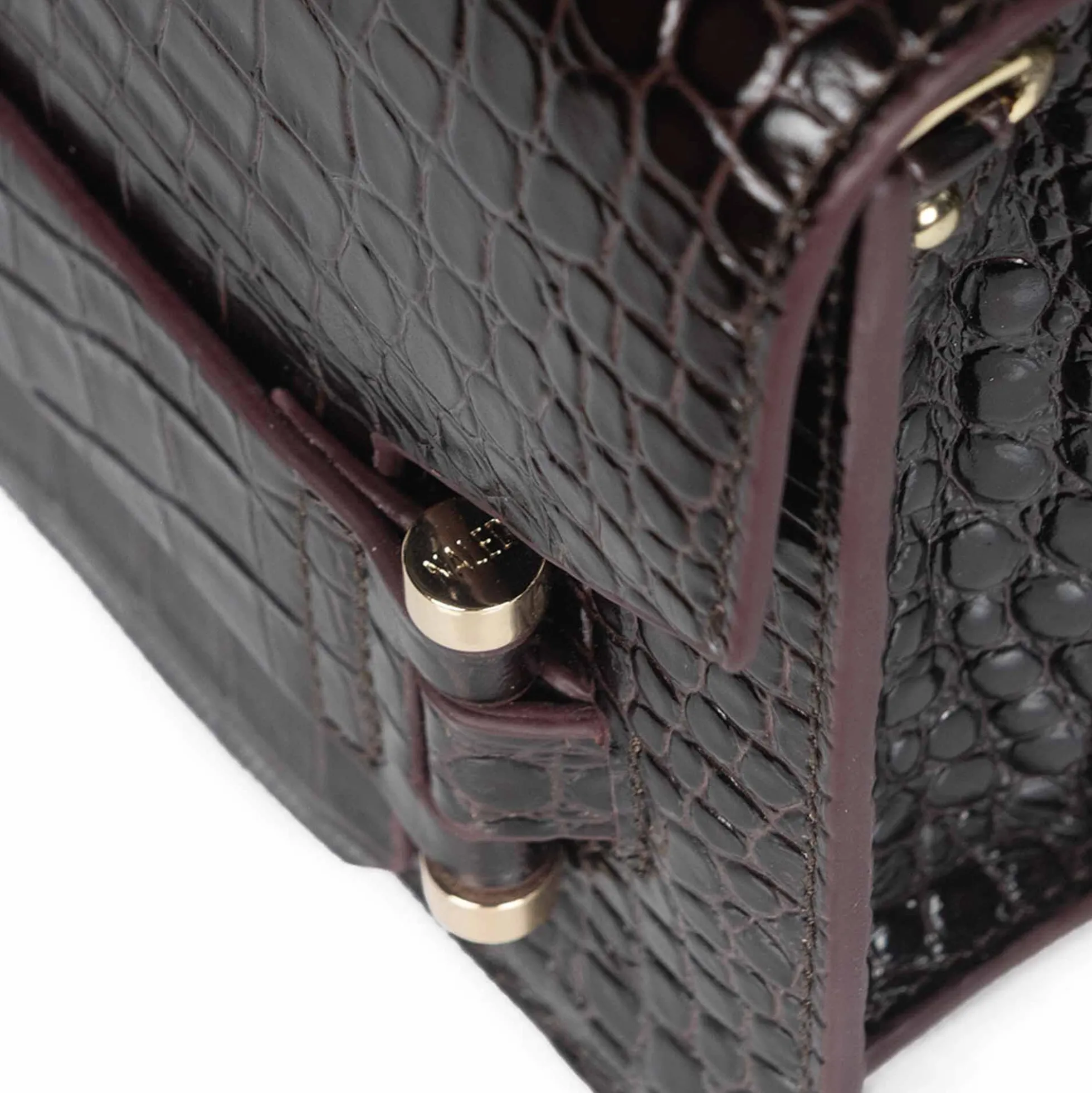 Jolie Grande taske, brown croco