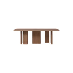 Jolka Dining Table, dark wood