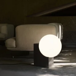Journey SHY4 Floor Lamp, opal galss