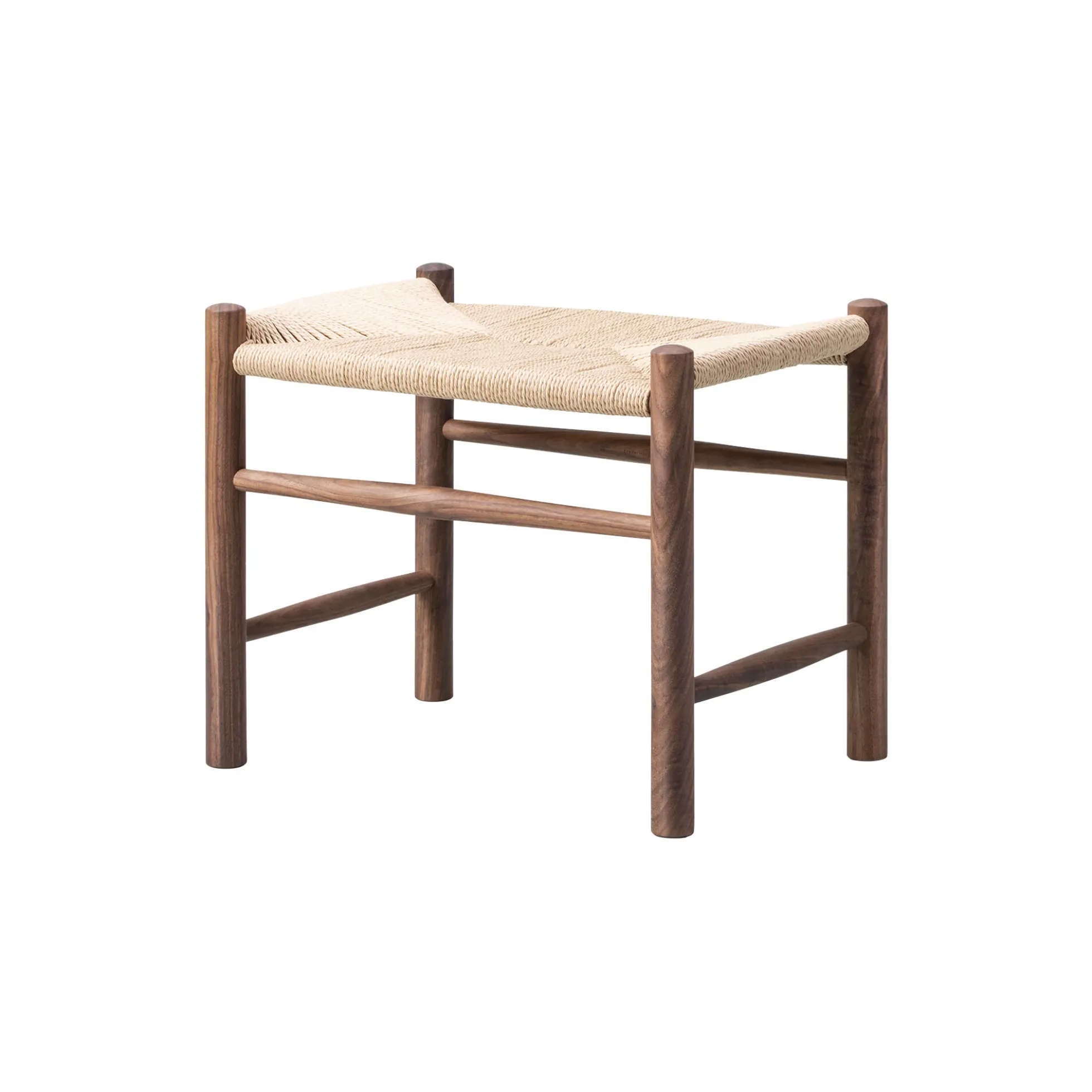J16 taburet, oiled walnut