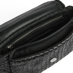 JulesMBG Crossbody Bag Weave, black