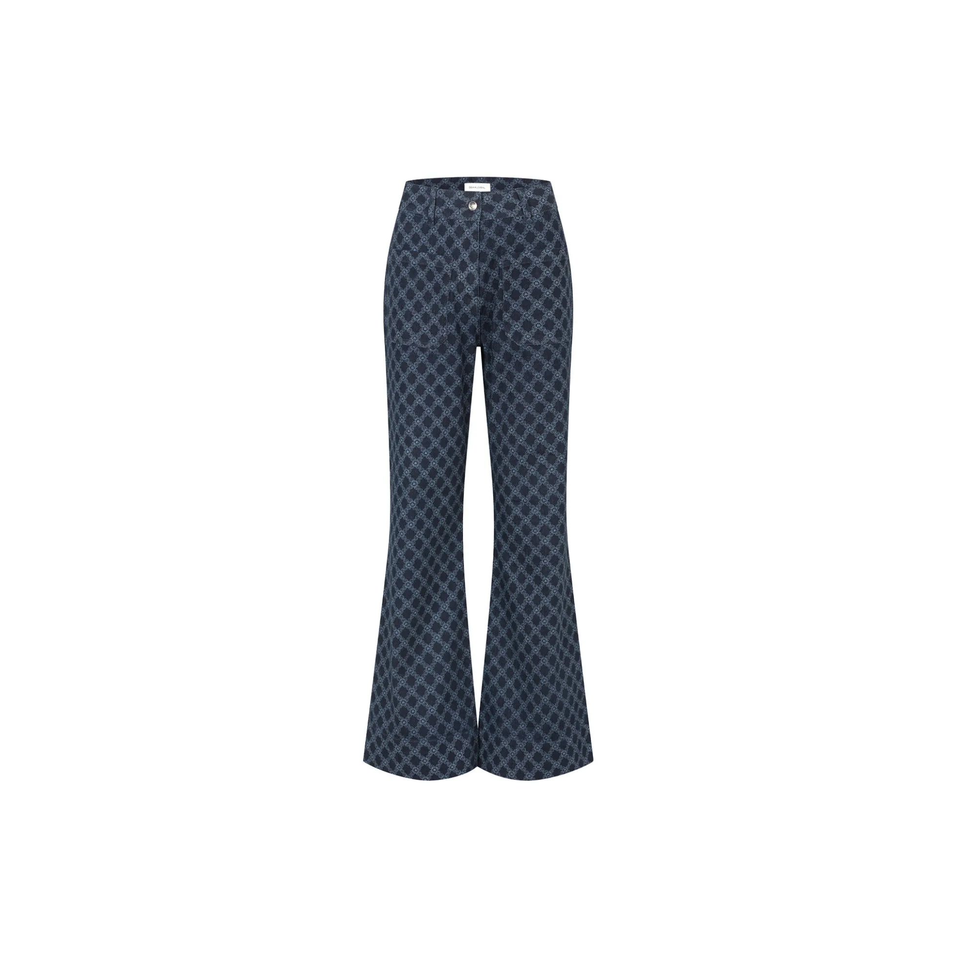 JuliannaDEA Trousers Flared, grand kudibal midnight