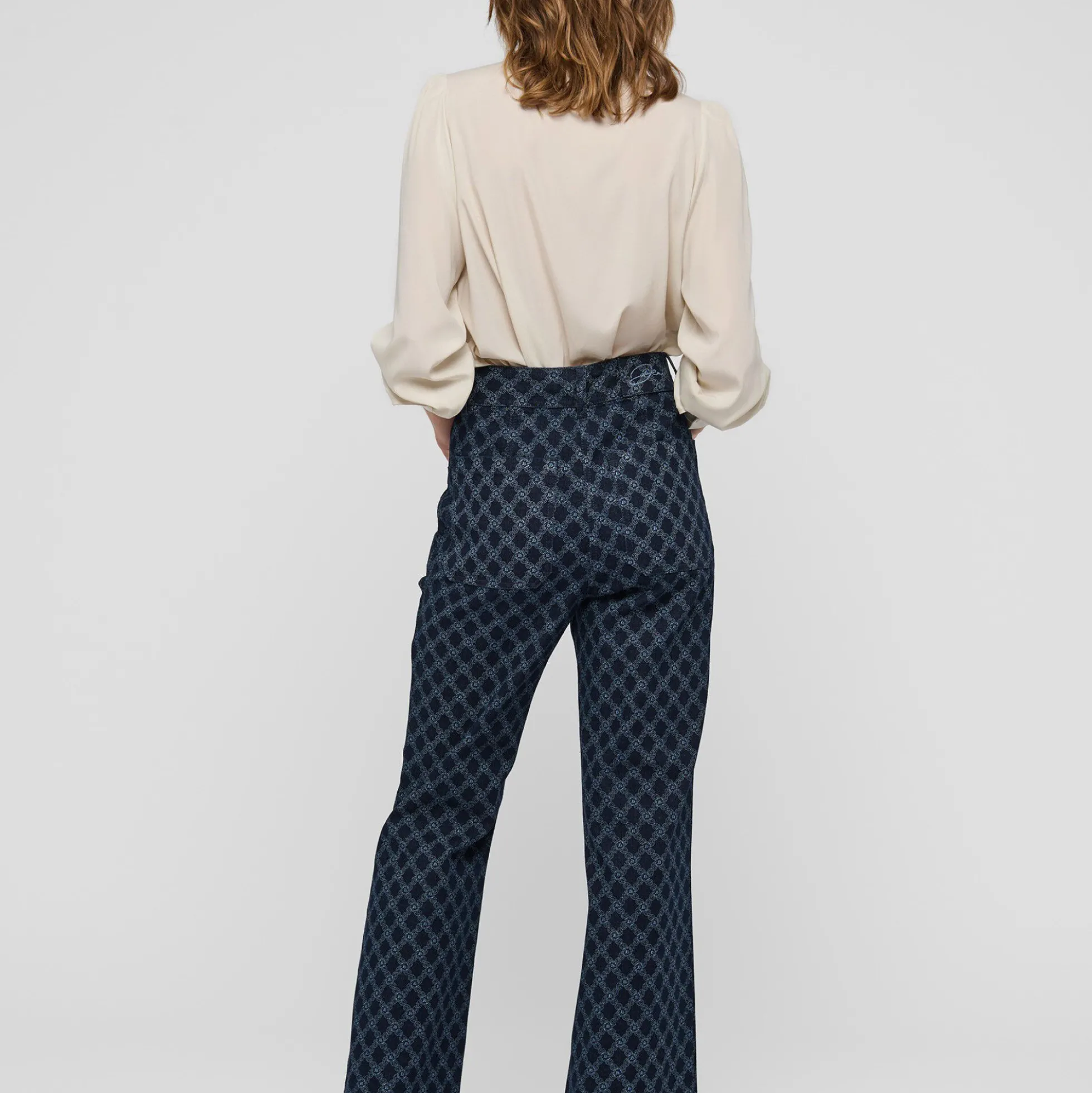 JuliannaDEA Trousers Flared, grand kudibal midnight