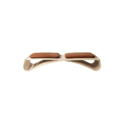 JUNDO daybed, hvidolieret bøg/cognac