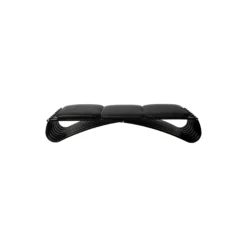 JUNDO daybed, sortmalet bøg/sort