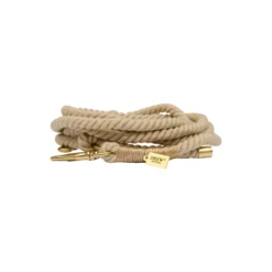 Justerbar og blød rebline hvalp, beige