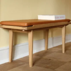 KA60 bænk, olieret eg/cognac