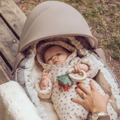 Kaleche til 3-i-1 babynest, jetty beige