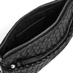 KarimaMBG Crossbody Bag Weave, black