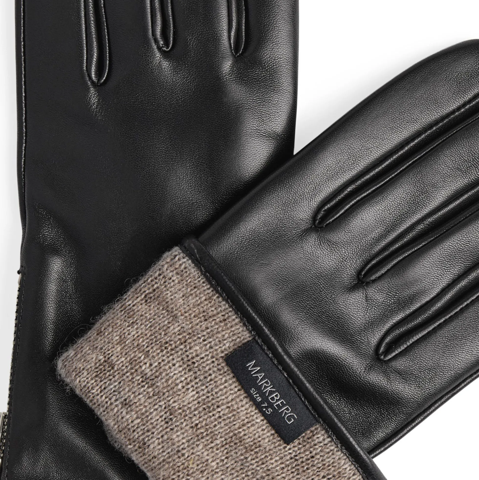 KathMBG Glove, black w/gold