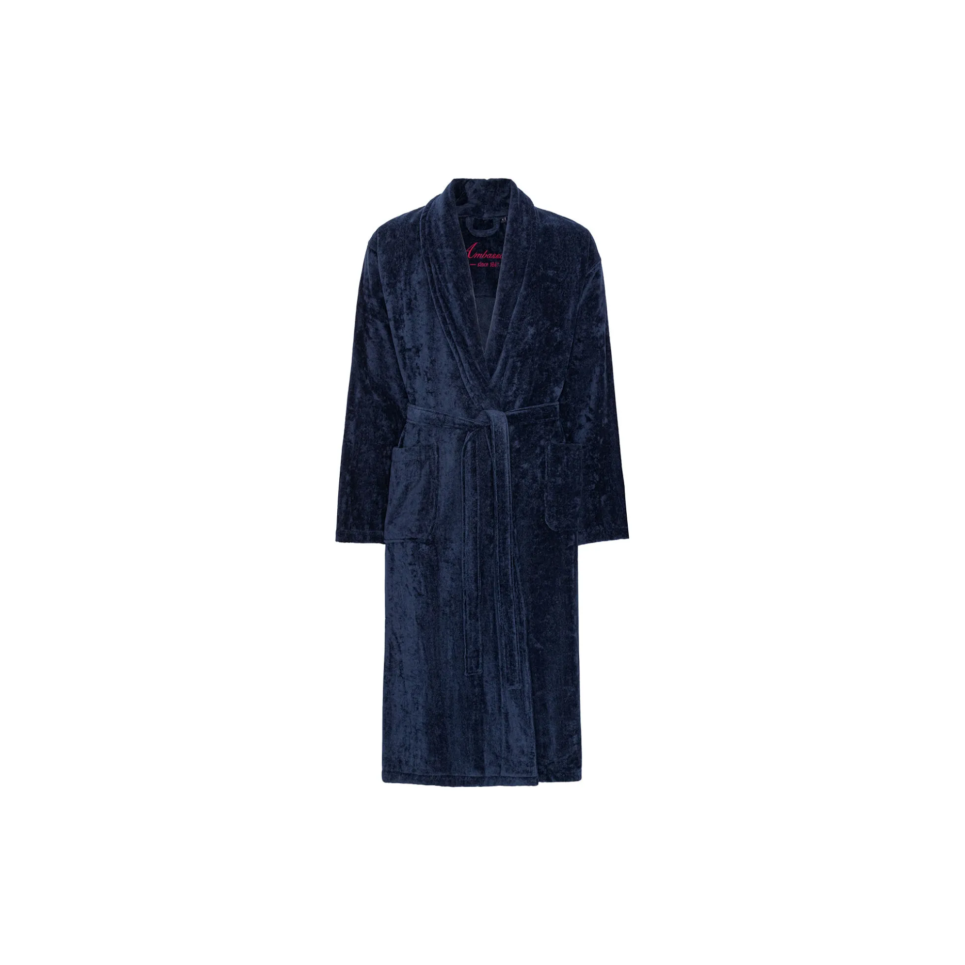 Kattegat Bathrobes, navy solid