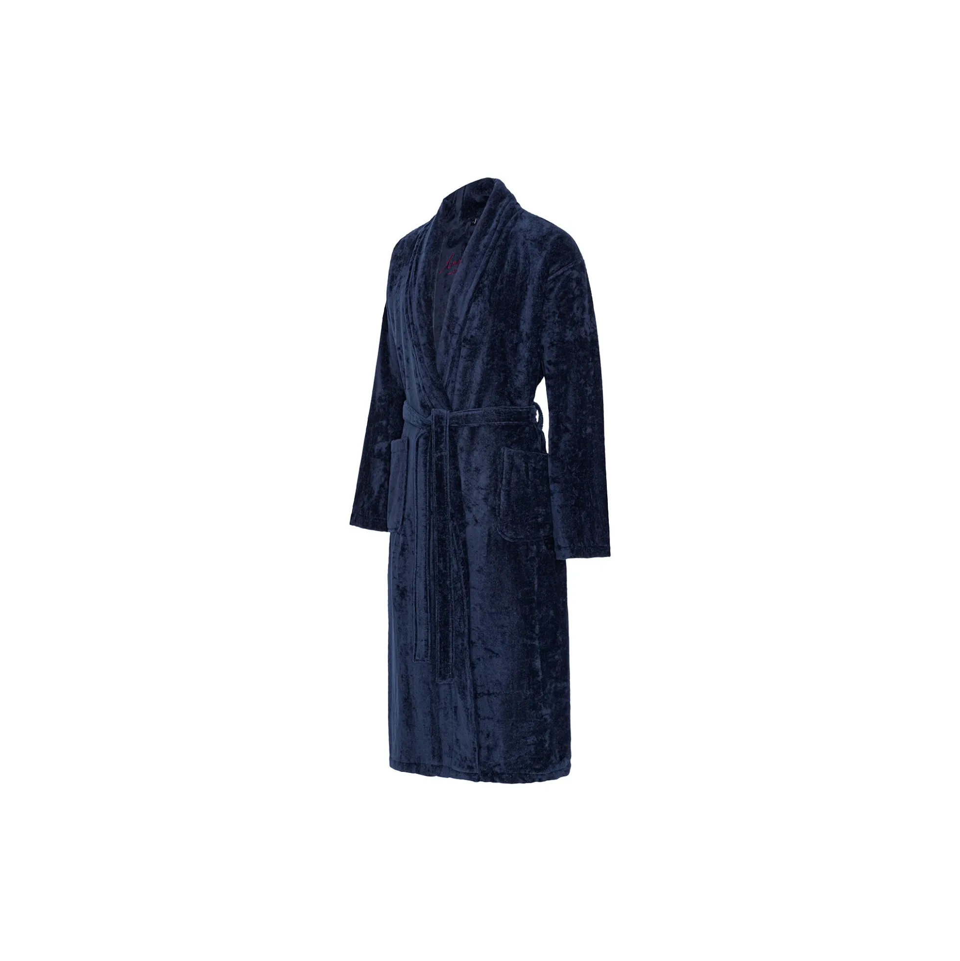 Kattegat Bathrobes, navy solid