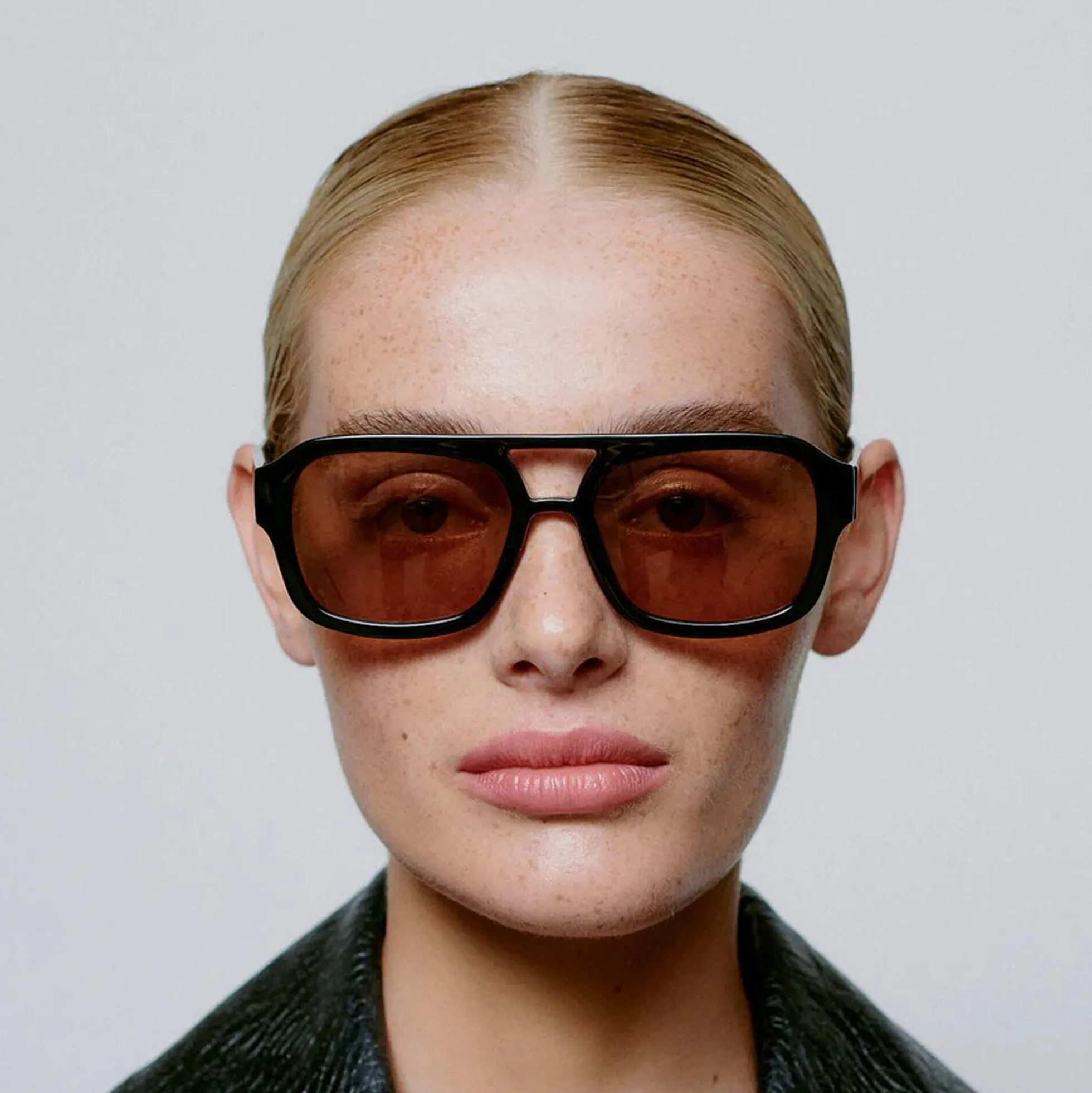 Kaya Solbriller, black