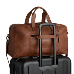 KeatonMBG Weekend Bag, cognac