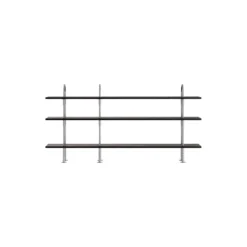 Keen Shelving, steel/ash veneer