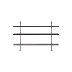 Keen Shelving, steel/ash veneer