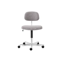 KEVI® 2534 forsidepolstret kontorstol, grå