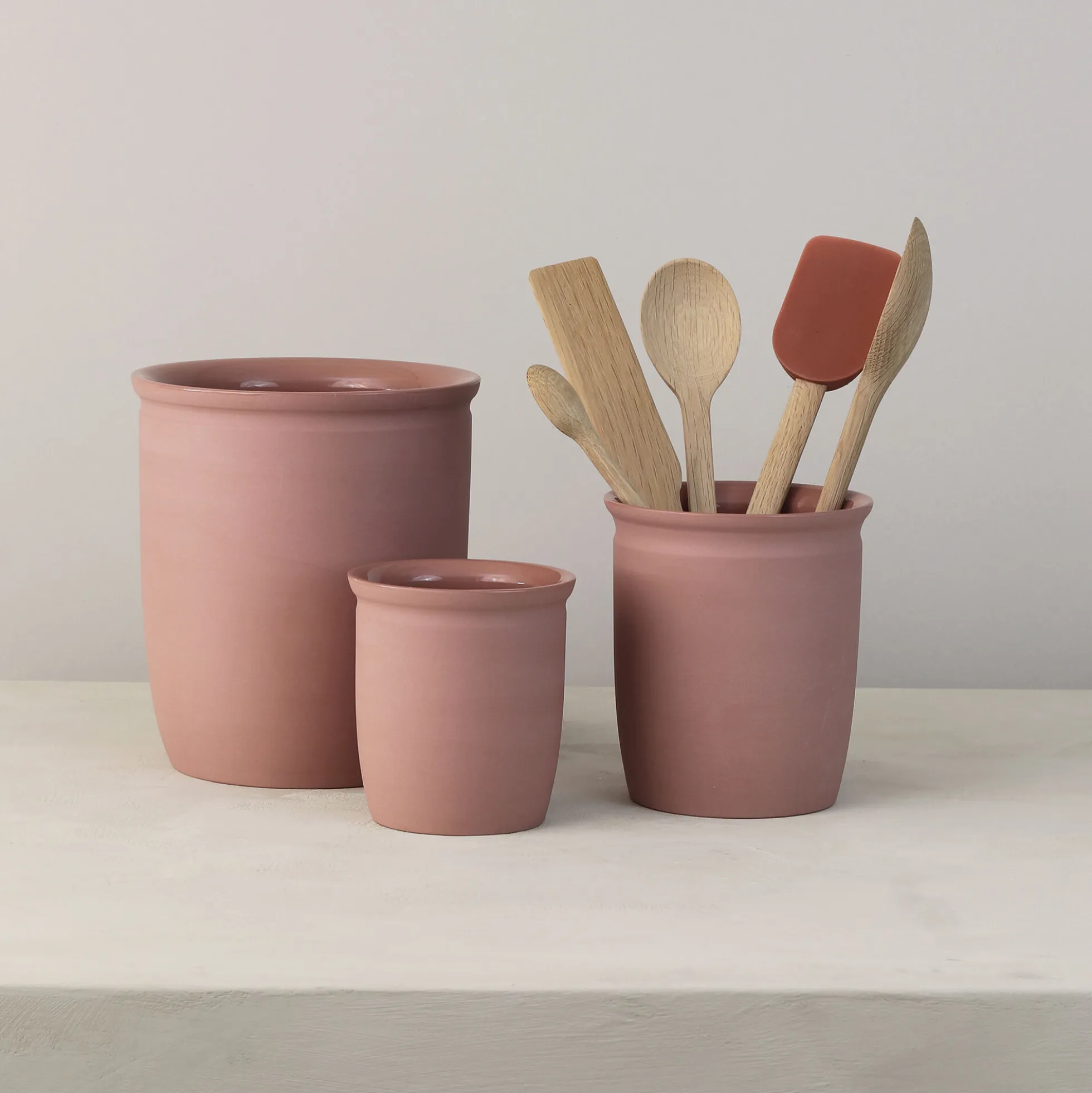 Knabstrup Syltekrukke 2 L, dark rose