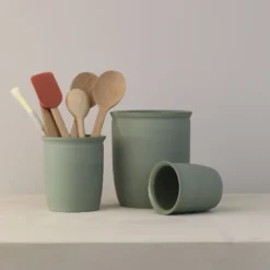 Knabstrup Syltekrukke 1 L, olive