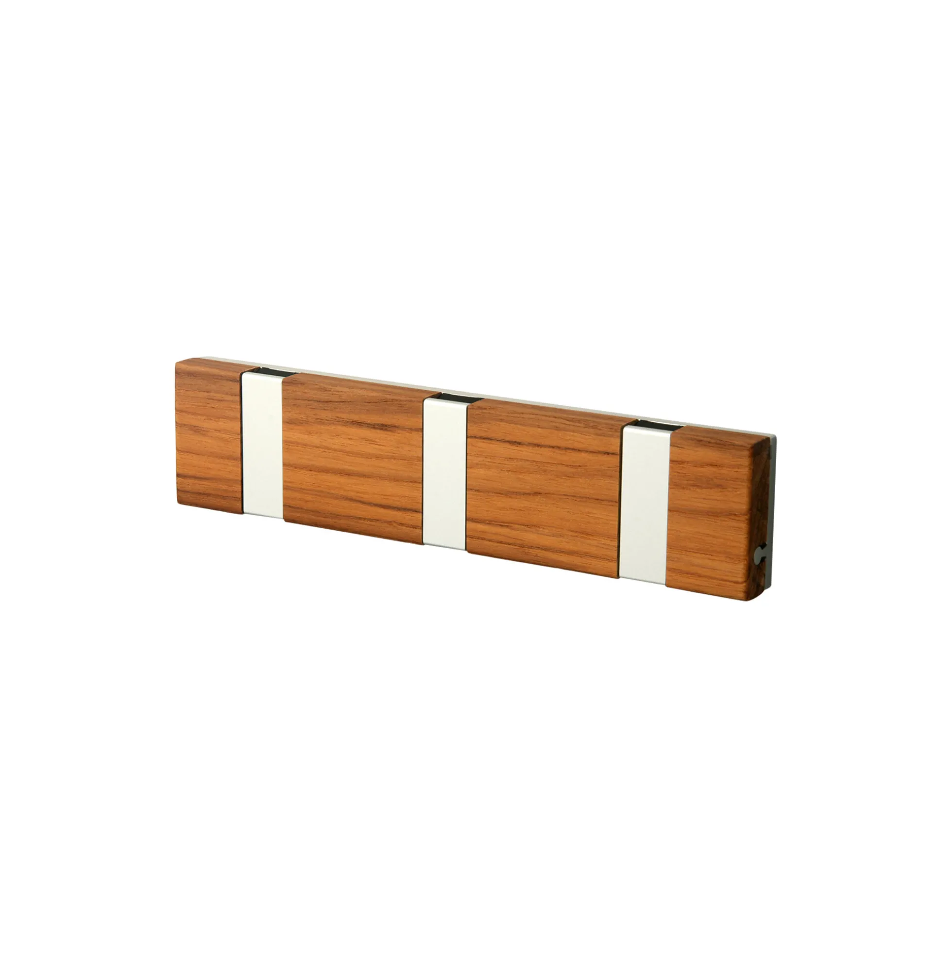 KNAX lite 3 knagerække, teak/grå