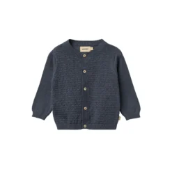 Knit Cardigan Bjørn, ink