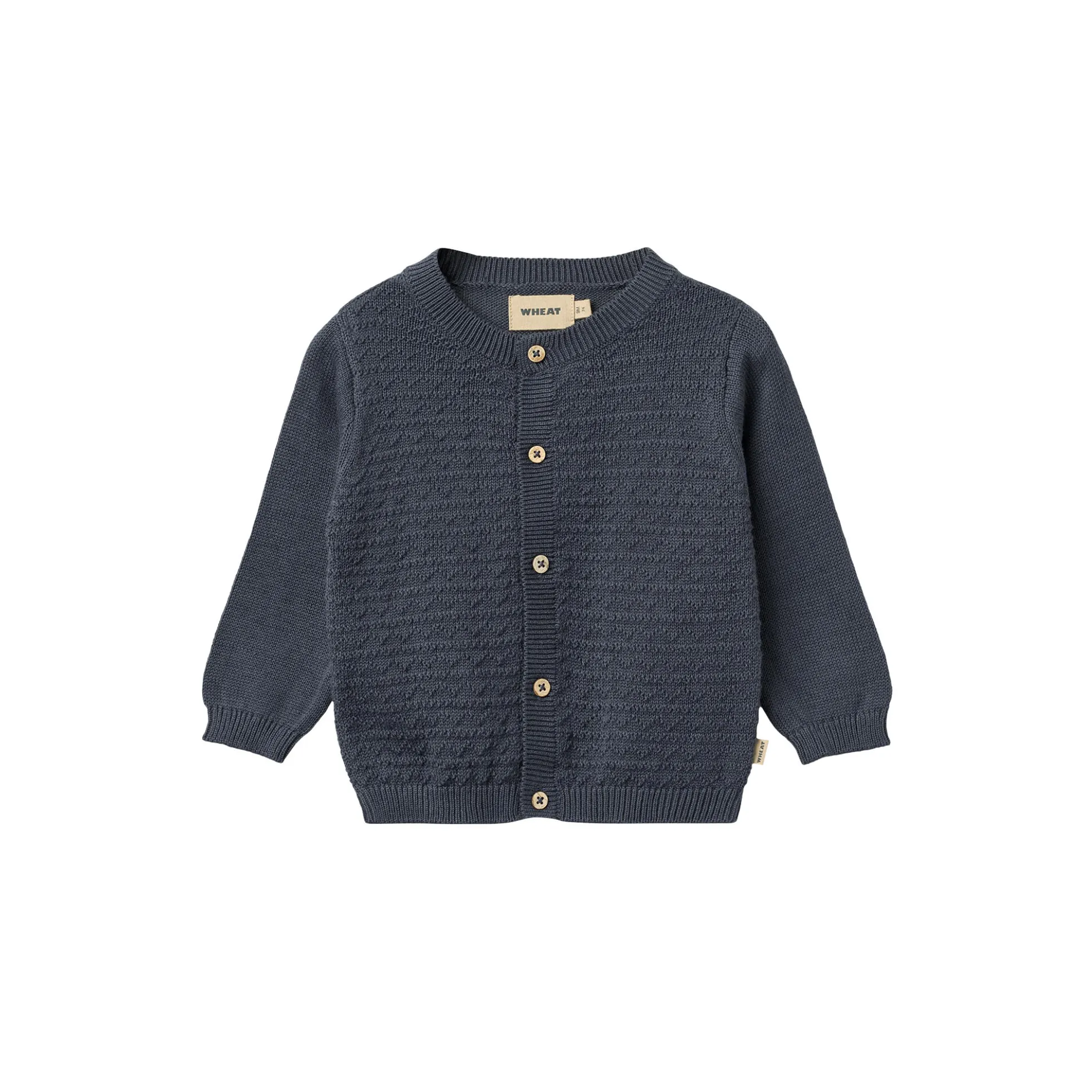 Knit Cardigan Bjørn, ink