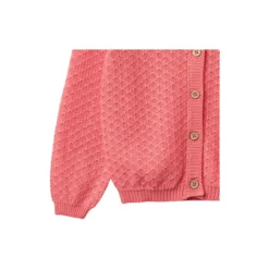 Knit Cardigan Magnella, coral