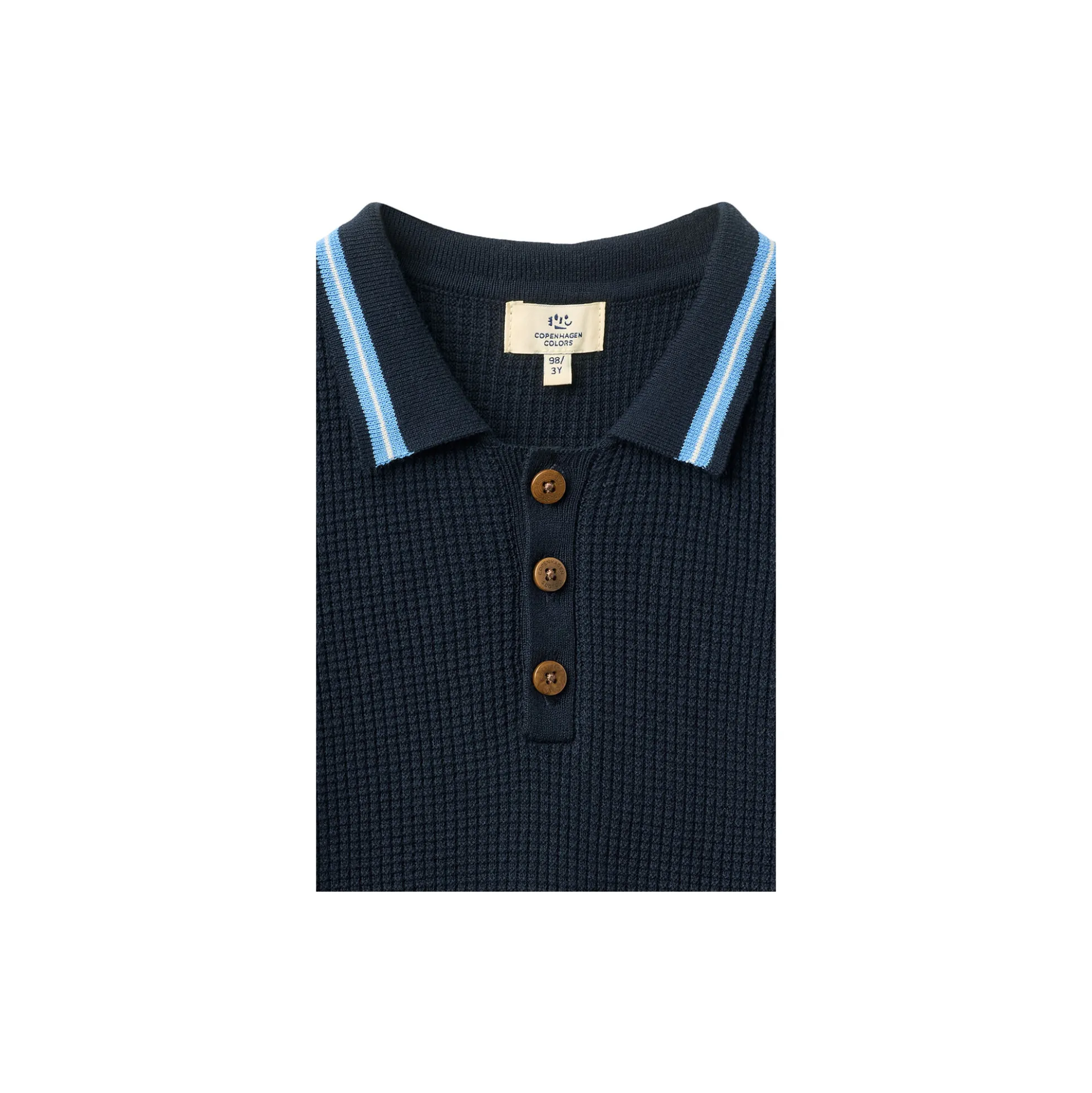 Knitted Pattern Polo