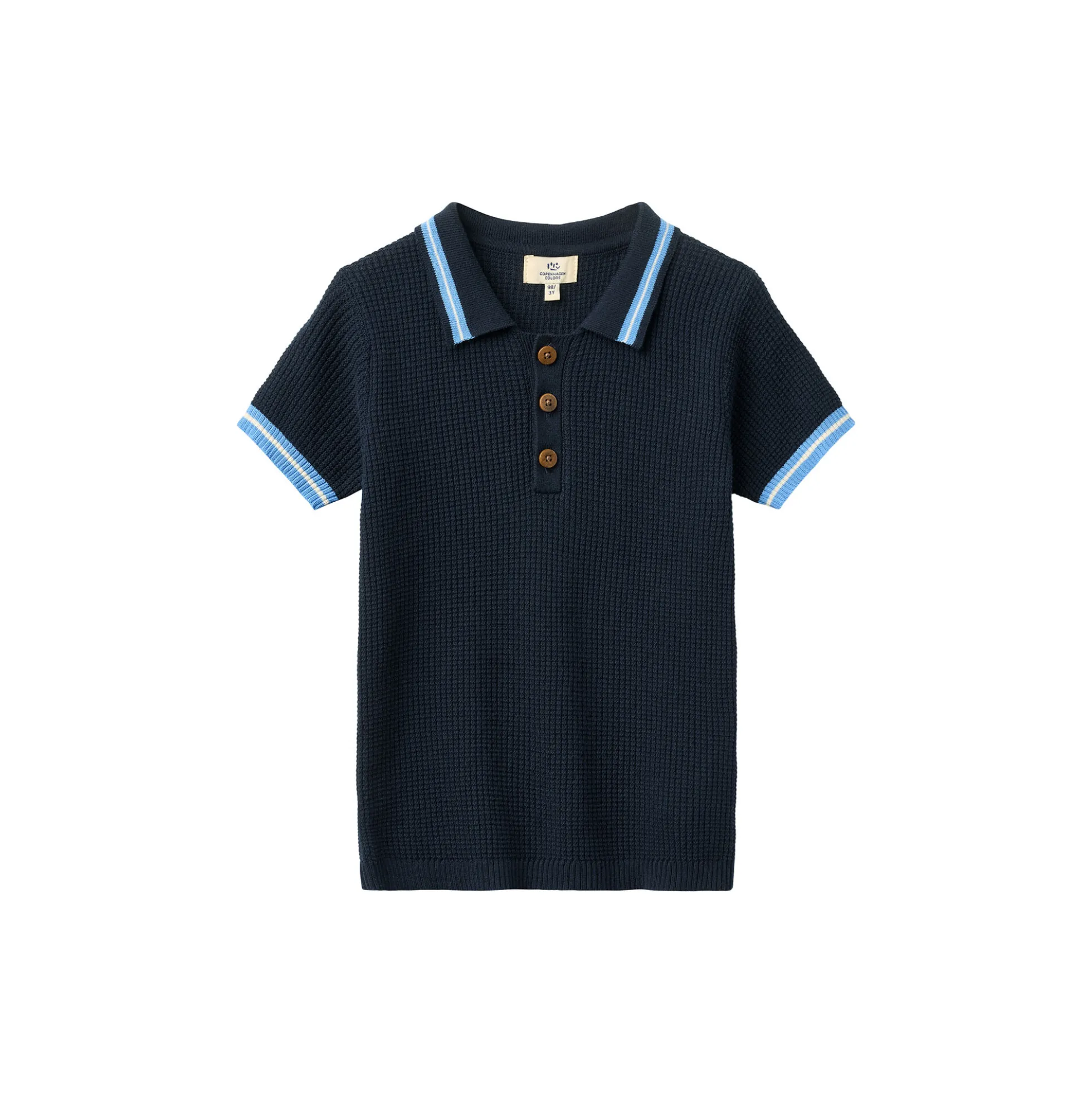 Knitted Pattern Polo