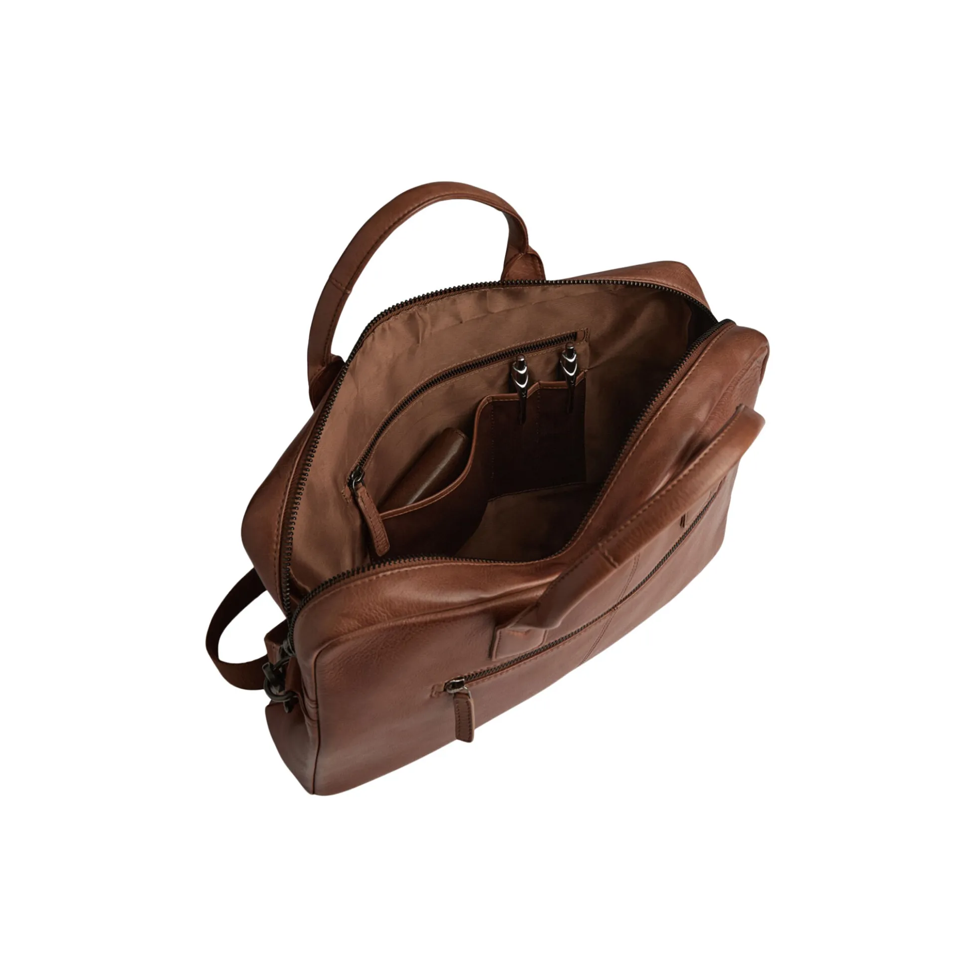 KnoxMBG Laptop Bag, cognac