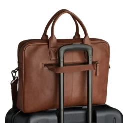 KnoxMBG Laptop Bag, cognac