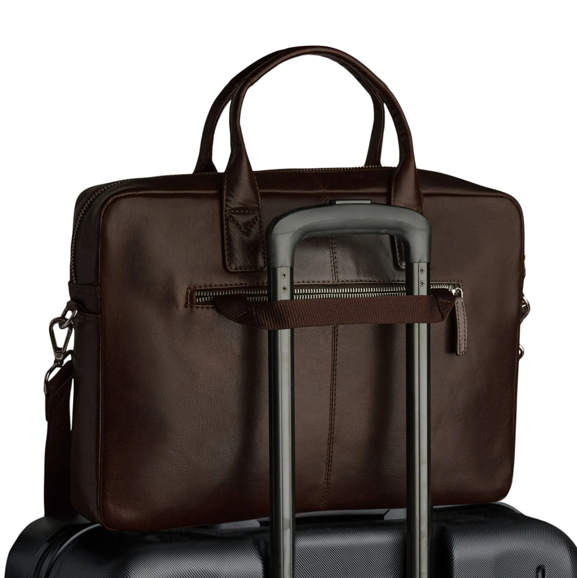 KnoxMBG Laptop Bag, espresso brown