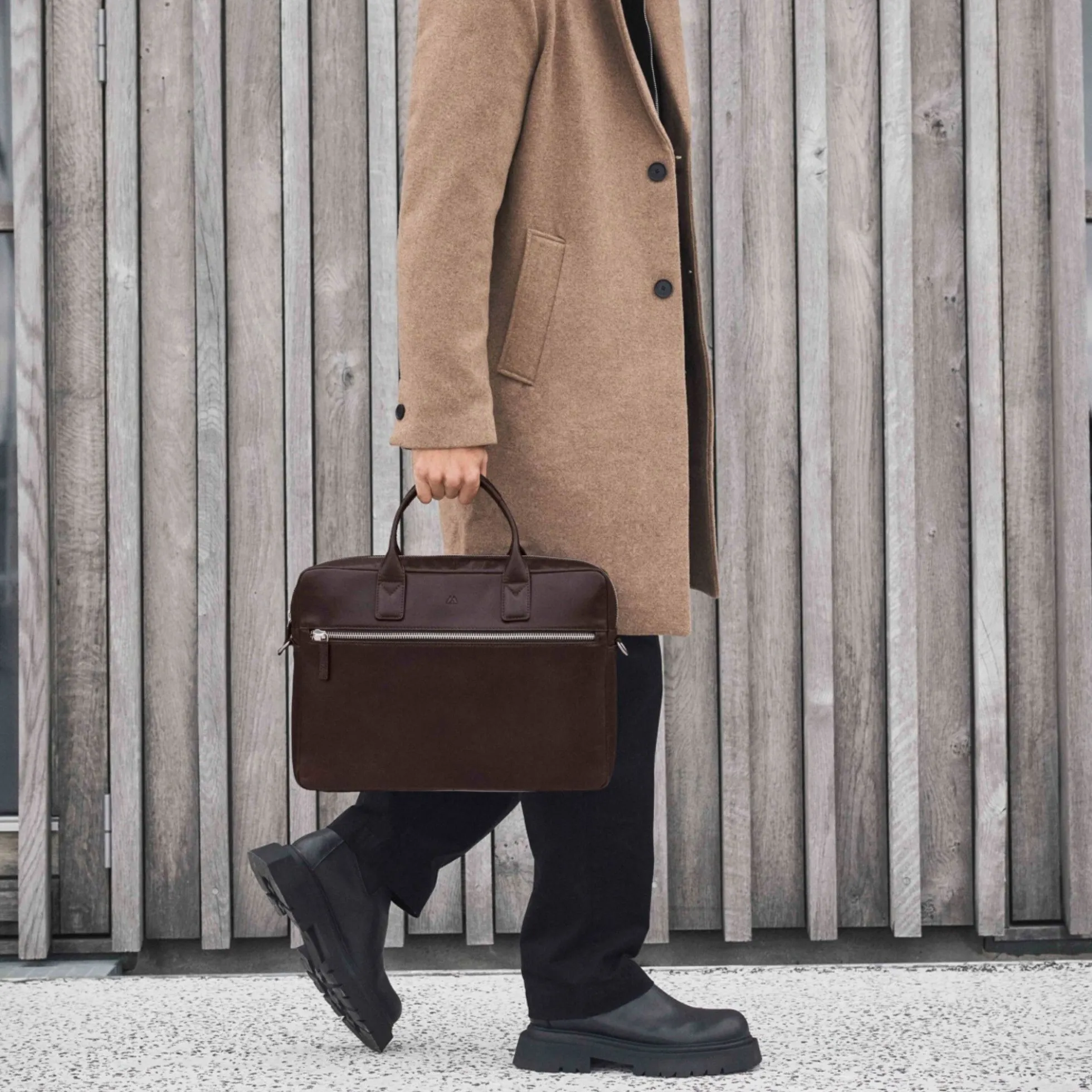 KnoxMBG Laptop Bag, espresso brown