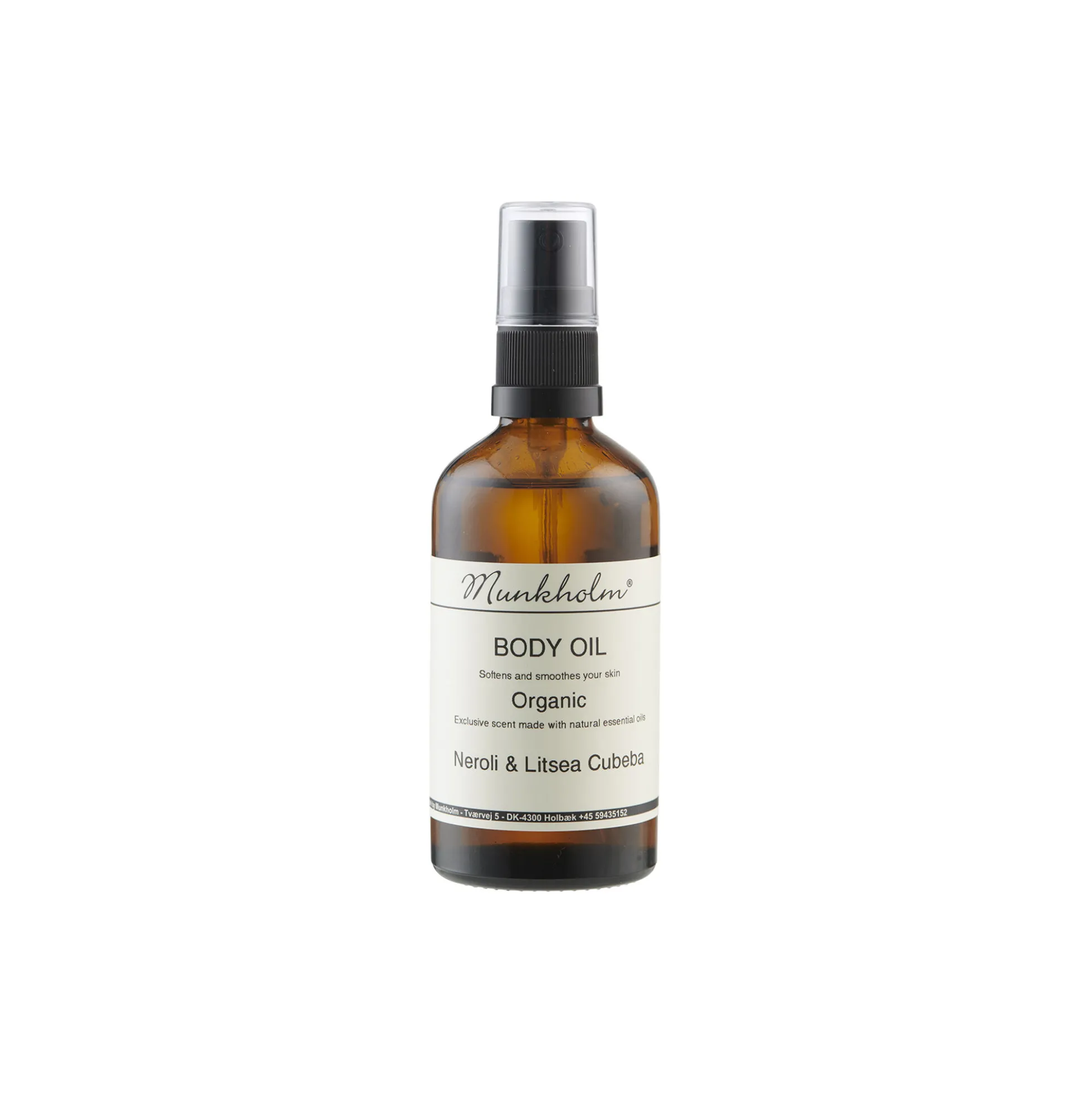 Økologisk kropsoile, neroli & litsea cubeba