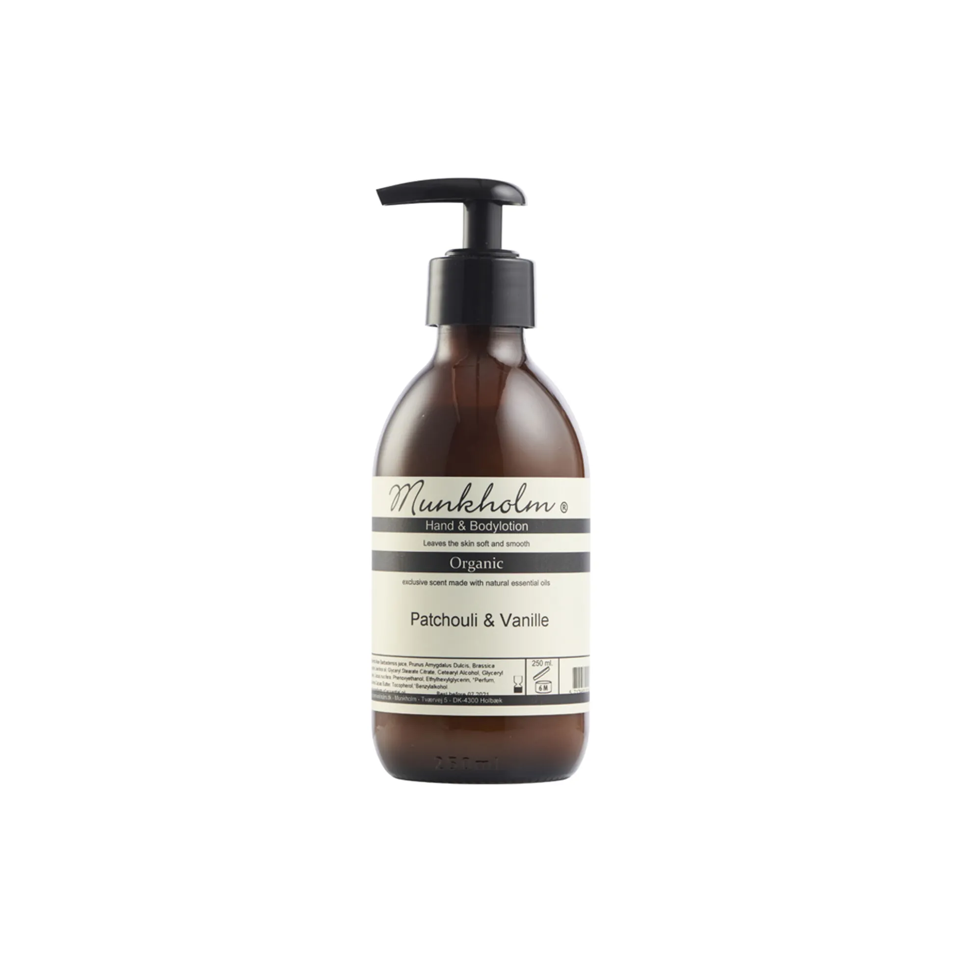 Økologisk lotion, patchouli & vanilla