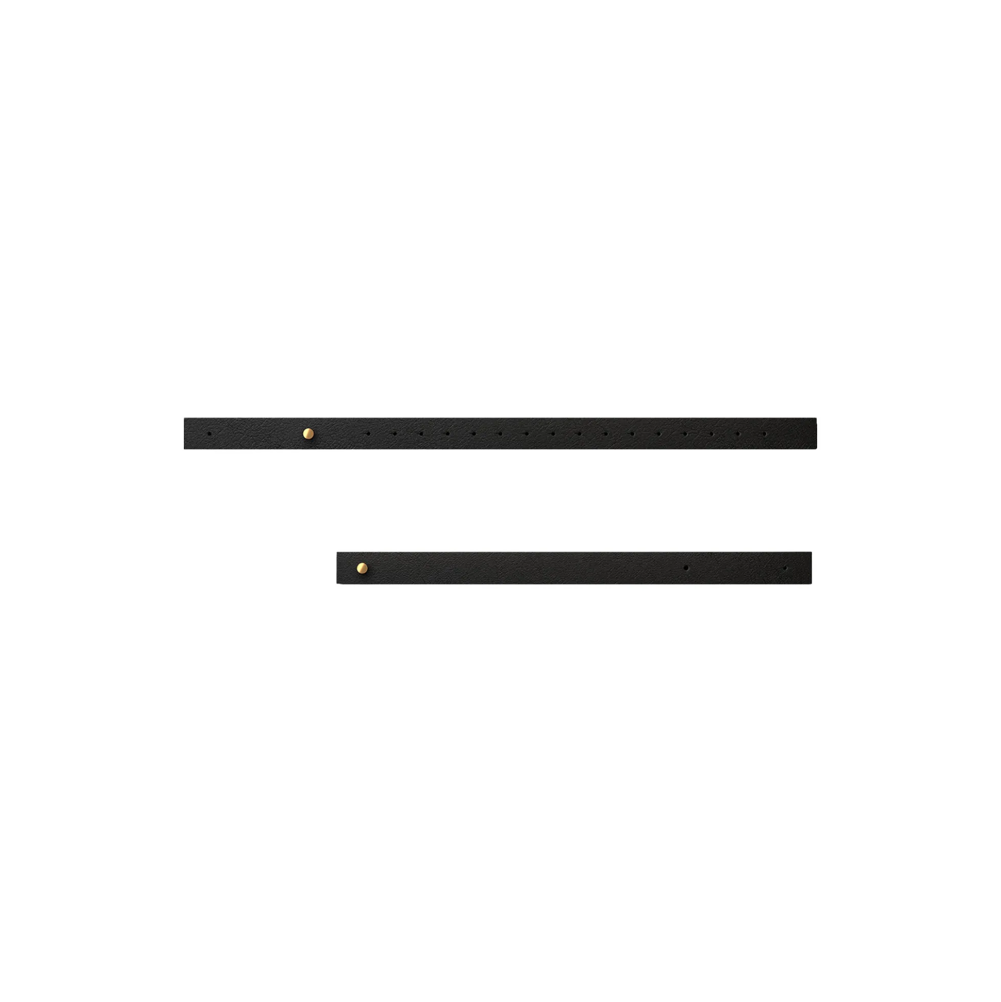 Konsolophæng til TV-stander, sort