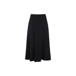 Kumamoto nederdel med læg, black