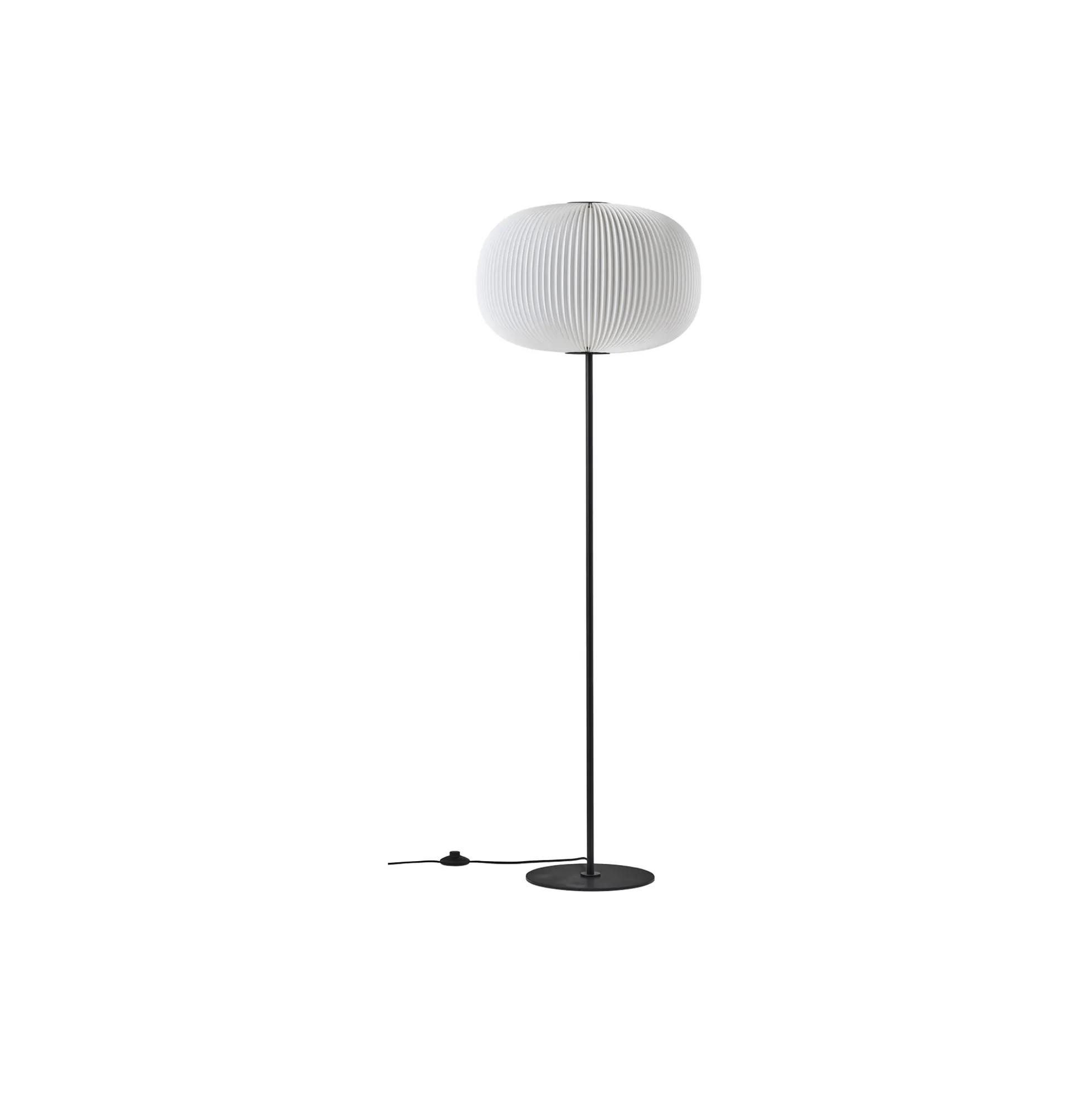 332 LAMELLA gulvlampe, sort