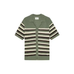Lars Polo Cardigan 60019, sea spray
