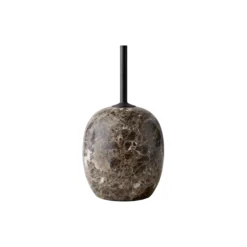 Lato Table LN8 Lounge Table, Emparador marble/walnut