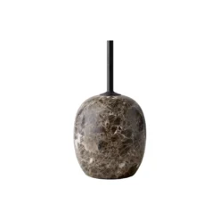 Lato Table LN9 Lounge Table, Emparador marble/walnut
