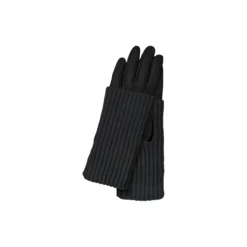 Laura læderhandske, black